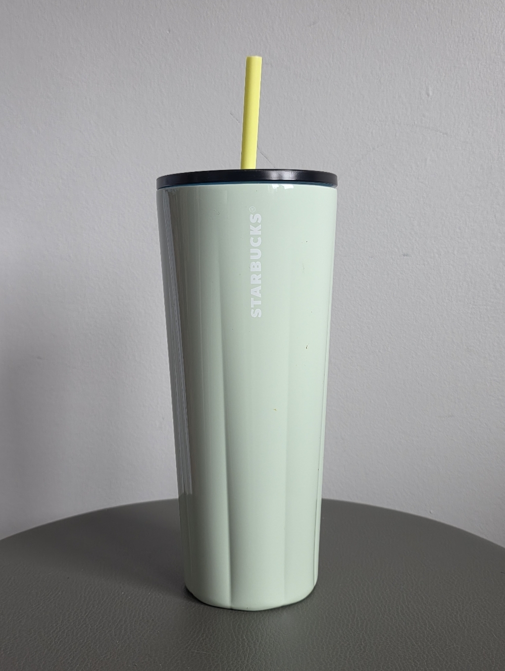 Starbucks 24oz Tumbler Mint Green Cold Cup Reusable Straw Insulated Travel Mug